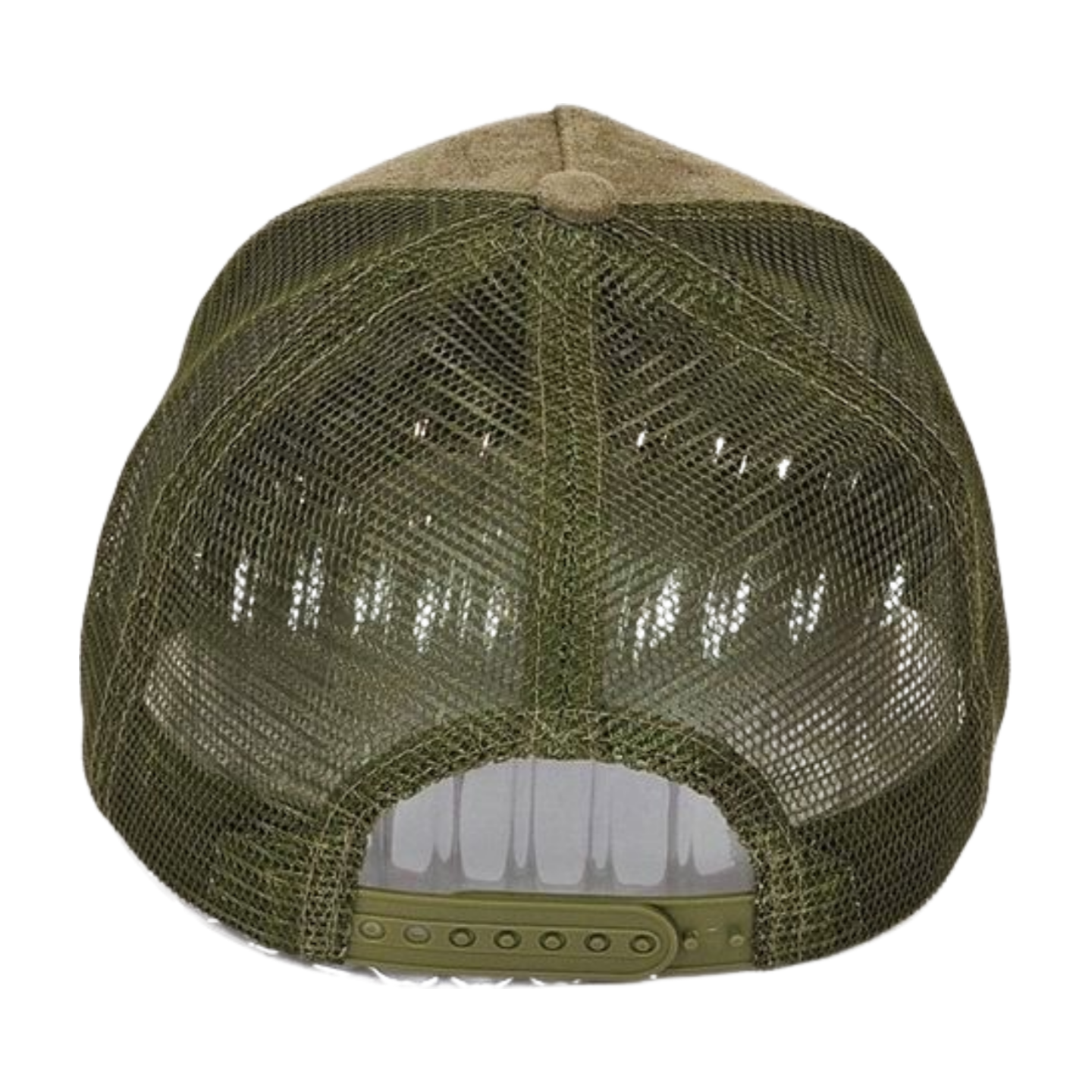 Faith On Purpose™ Olive Suede Trucker Hat