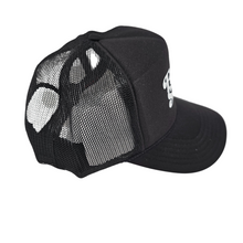 Load image into Gallery viewer, Faith SZN (Season) Trucker Hat - Blk/Wht