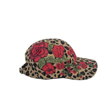Load image into Gallery viewer, Woman Of Faith On Purpose Floral Hat | Leopard