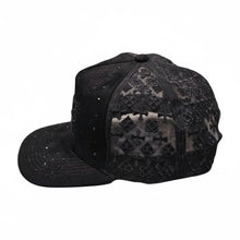 Load image into Gallery viewer, Woman Of Faith Suede Trucker Hat - Black