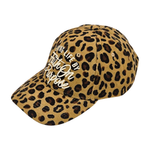 Load image into Gallery viewer, Living By Faith On Purpose Baseball Cap | Leopard