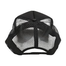 Load image into Gallery viewer, Living By Faith On Purpose Trucker Hat - Blk/Cream