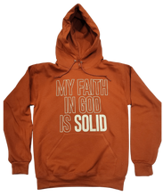 Load image into Gallery viewer, Solid Faith Hoodie - Unisex - Rust/Cream - Faith On Purpose Small
