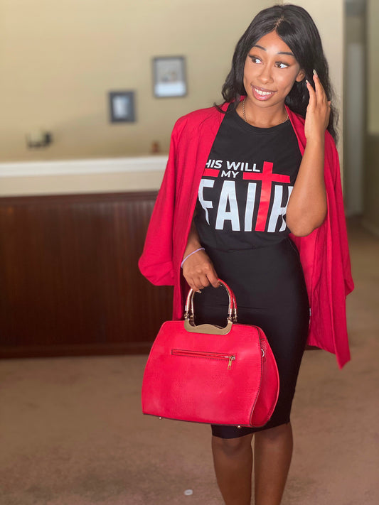 Unveiling the Power of Faith: Embrace His Will with "His Will, My Faith" T-Shirt Collection