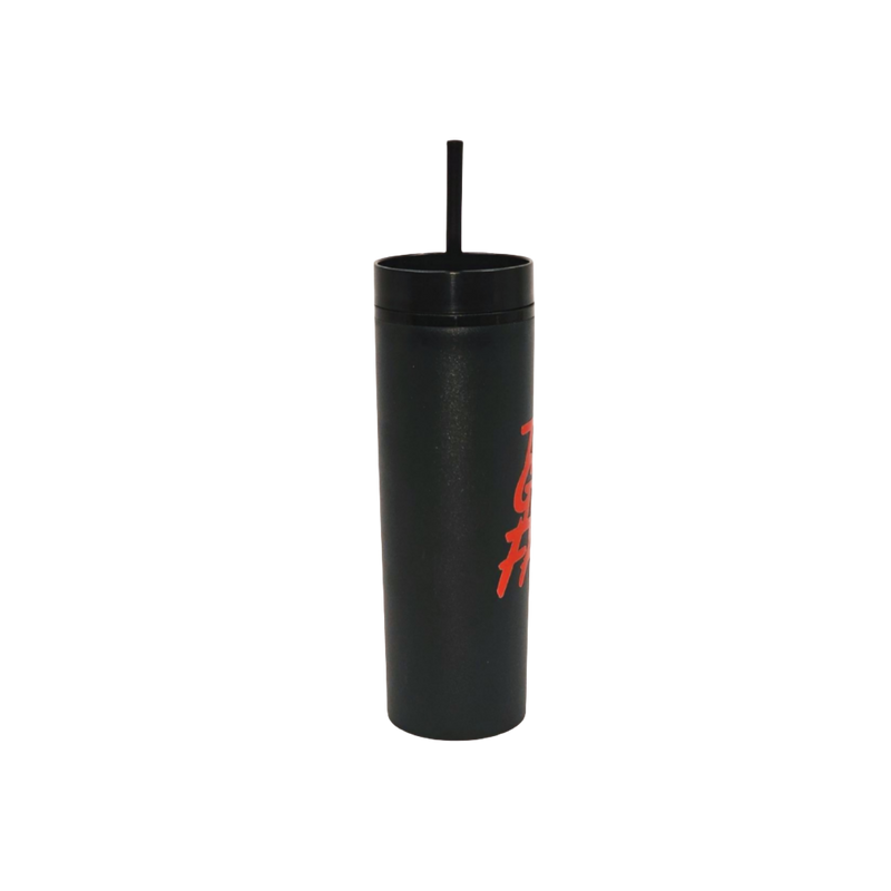 This Girl Has Faith 16oz Tumbler | Black/Red