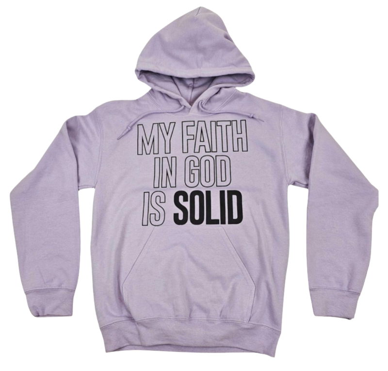 Solid Faith Hoodie - Unisex