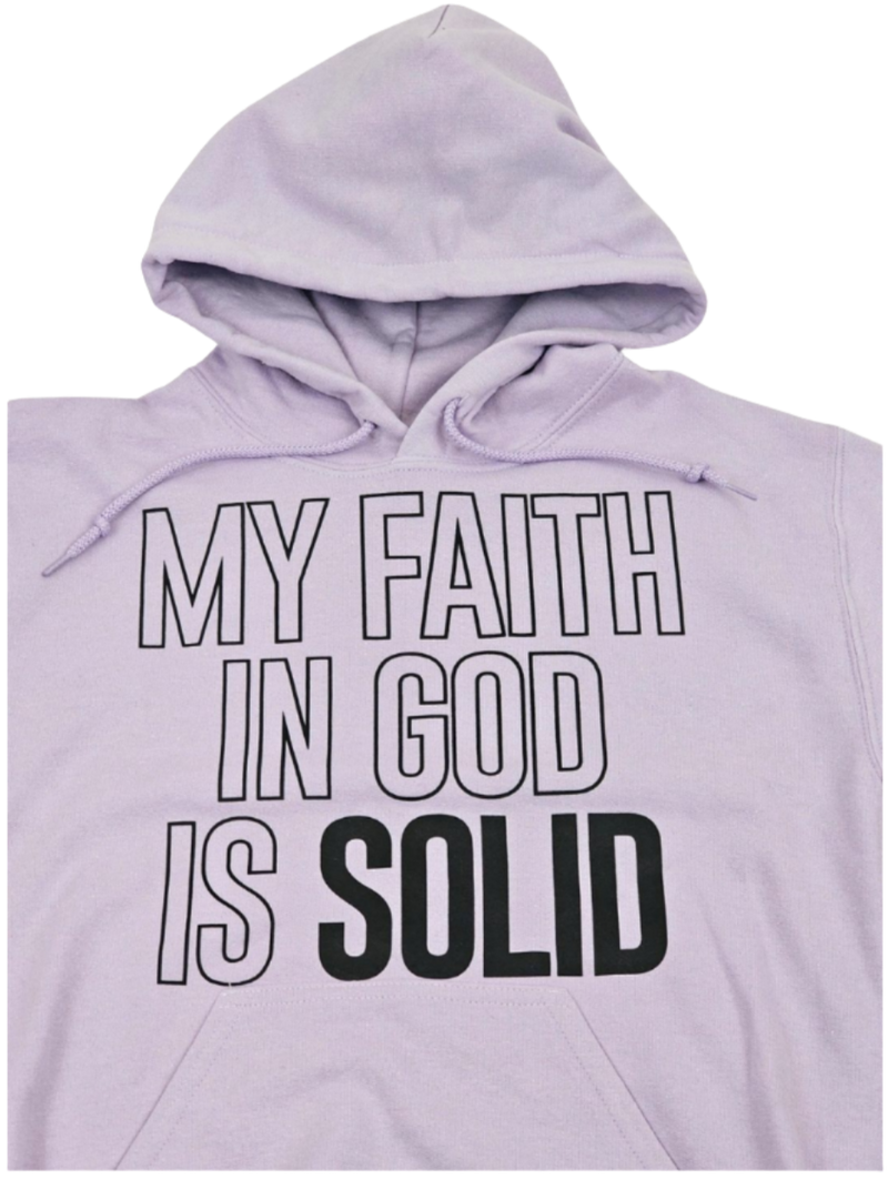 Solid Faith Hoodie - Unisex