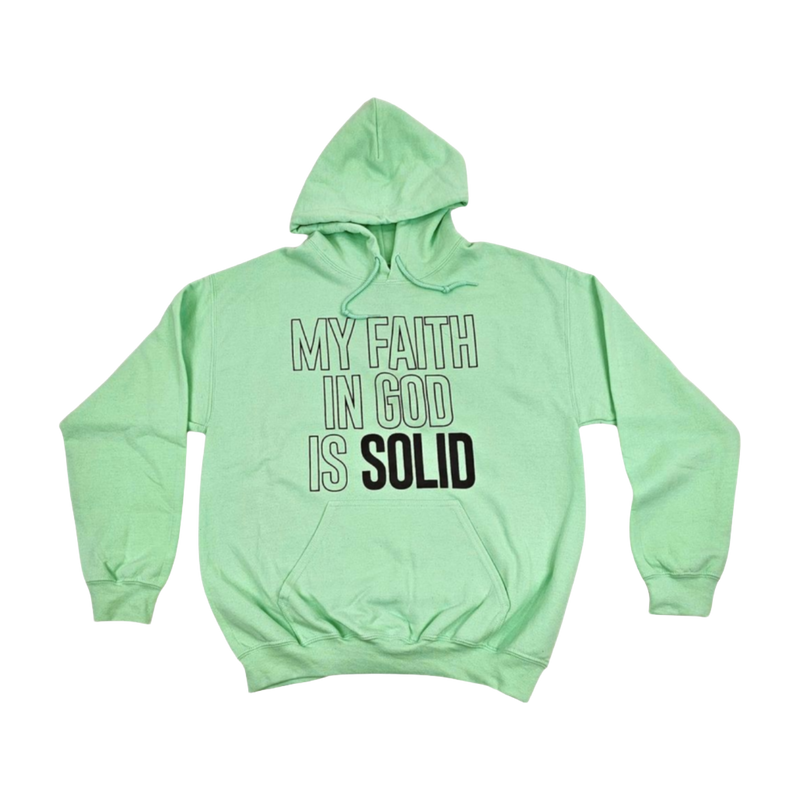 Solid Faith Hoodie - Unisex