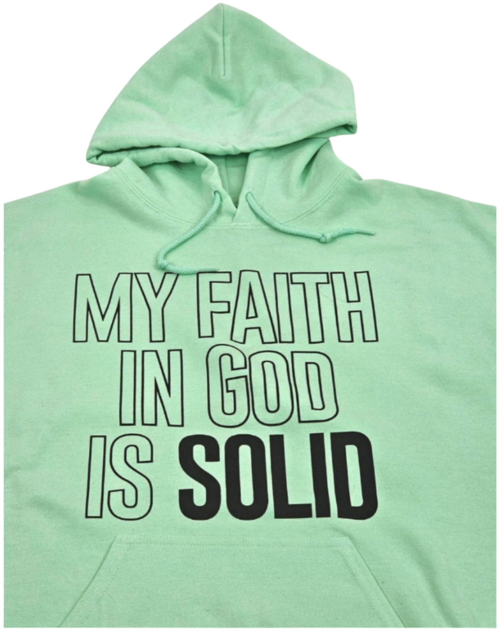Solid Faith Hoodie - Unisex