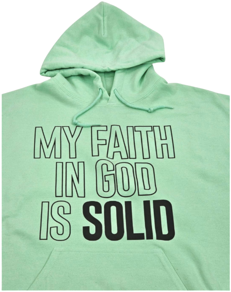 Solid Faith Hoodie - Unisex