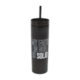 Solid Faith 16oz Tumbler | Black/White