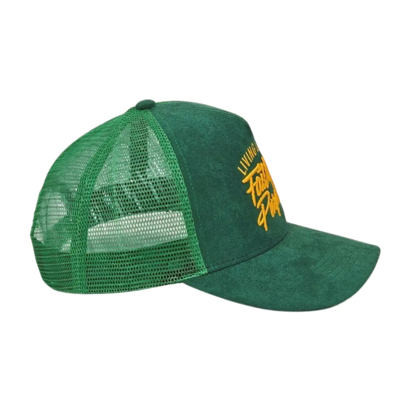 Living Life by Faith On Purpose™ Green Trucker Hat