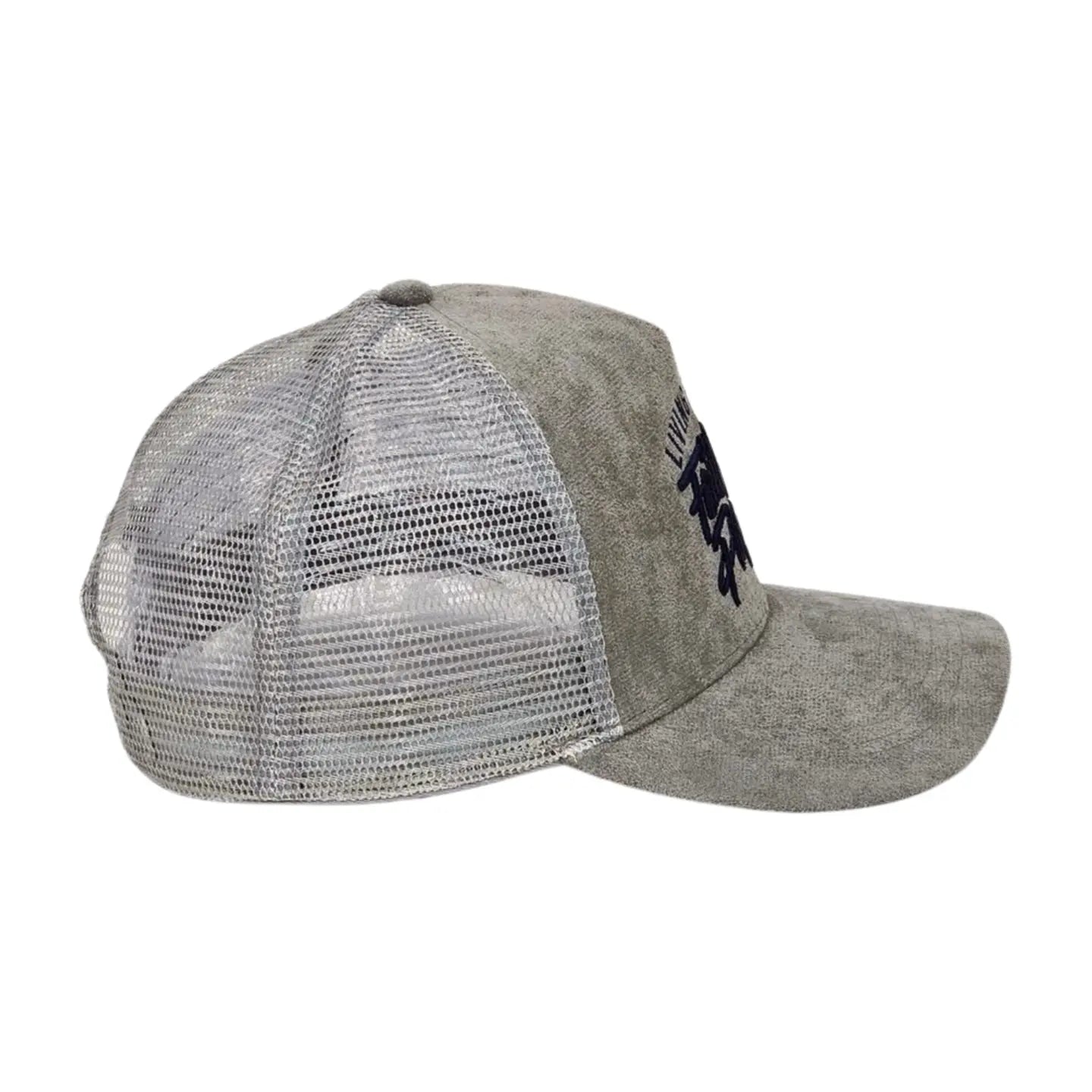 Living Life by Faith On Purpose™ Gray Trucker Hat