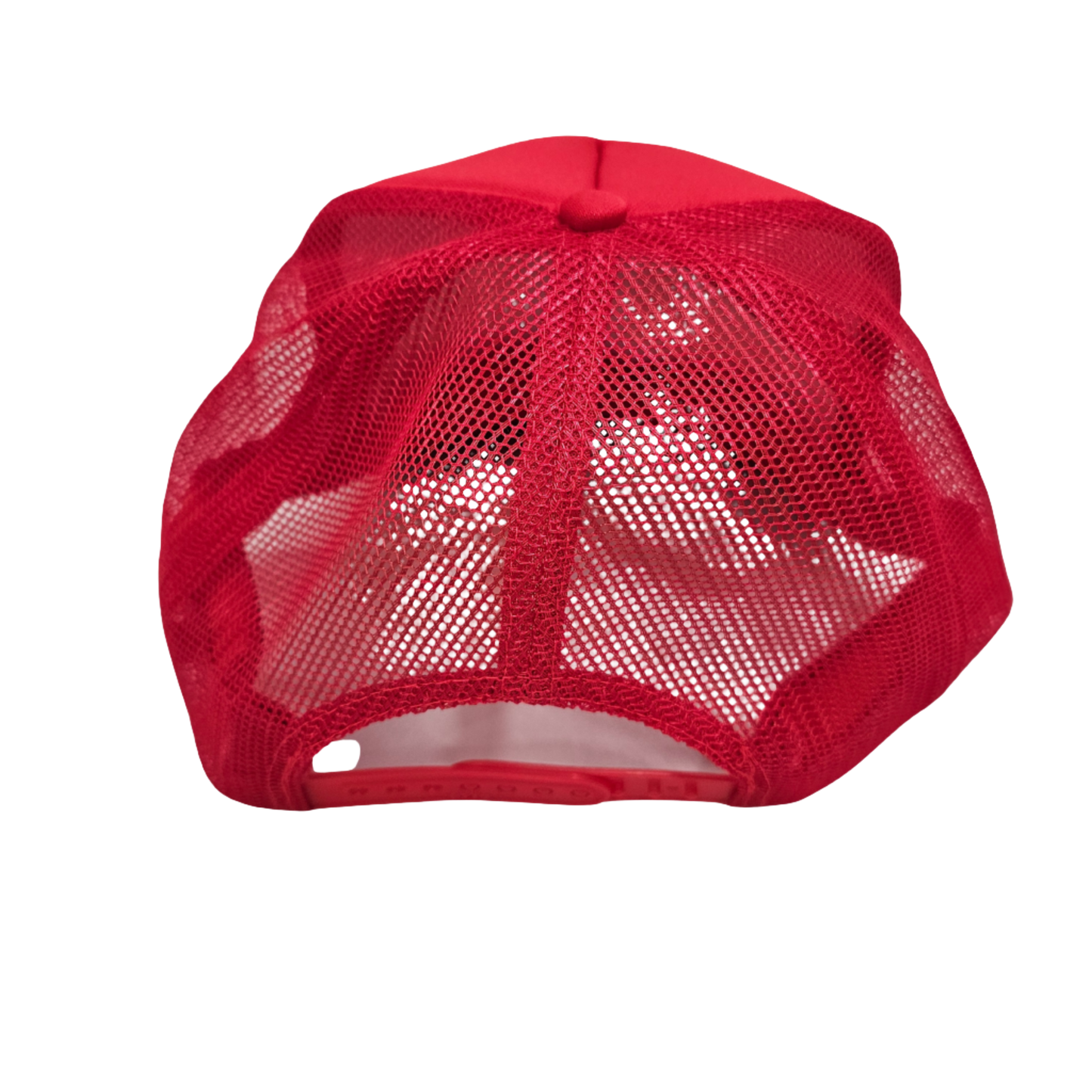 Living By Faith On Purpose Trucker Hat - Red/Black - Faith On Purpose