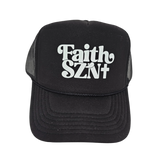 Faith SZN (Season) Trucker Hat - Blk/Wht