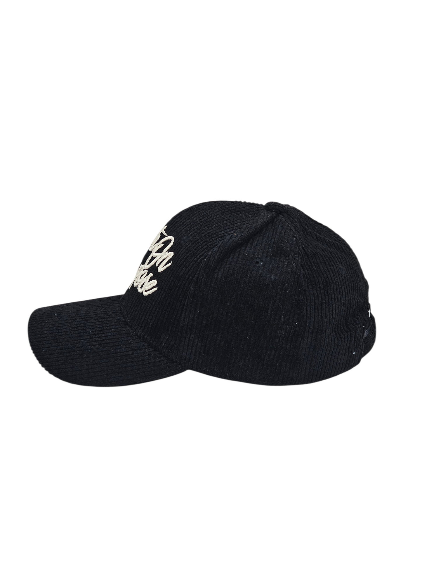 Faith On Purpose Black Corduroy Dad Hat