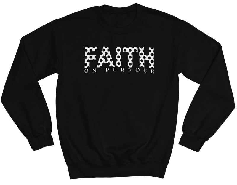 Faith On Purpose Polka Dot Sweatshirt