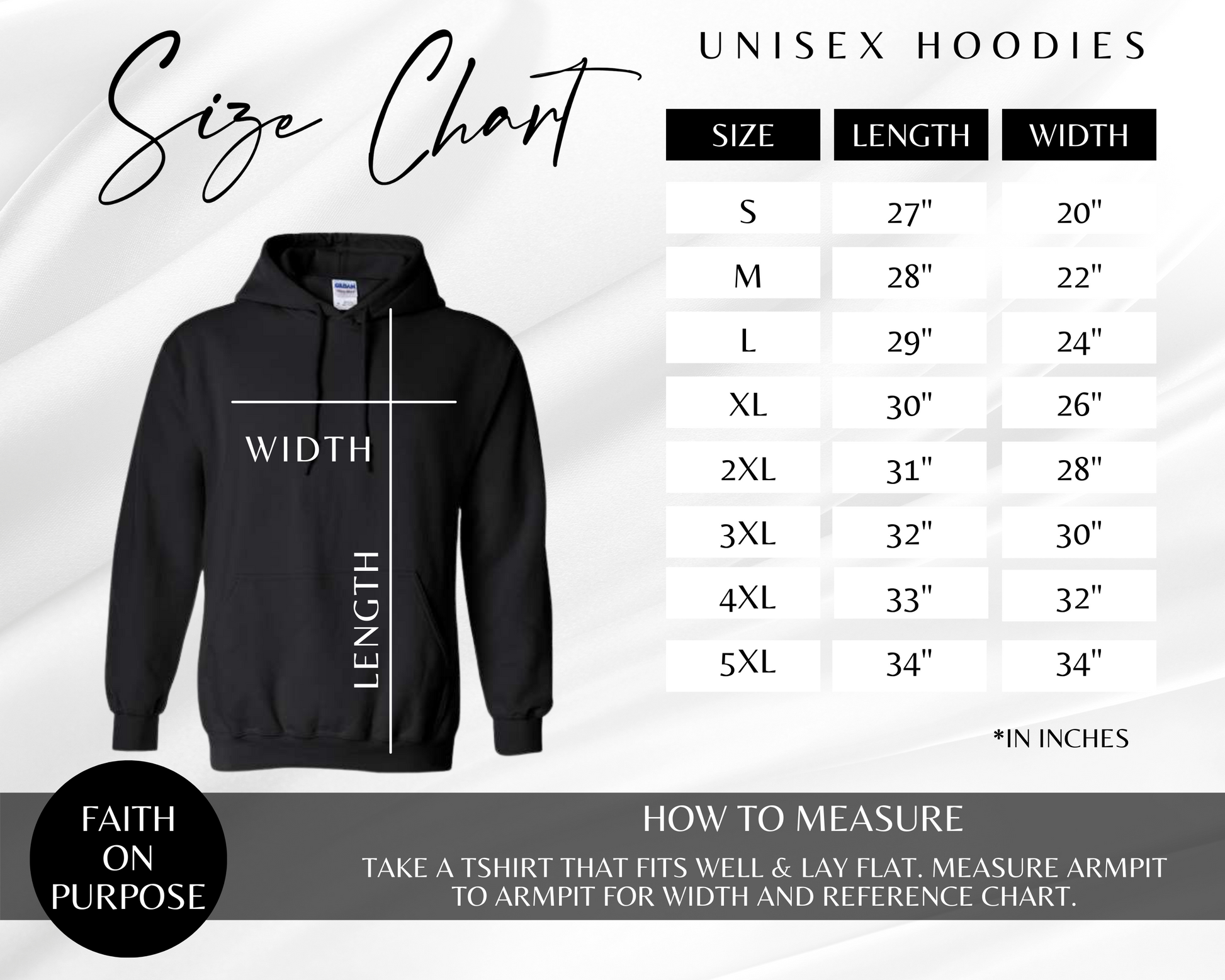 "I Live By Faith" Unisex Hoodie - Faith On Purpose Small