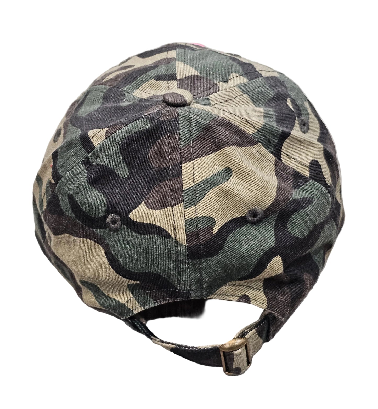 Woman Of Faith On Purpose Camo Hat - Faith On Purpose Pink
