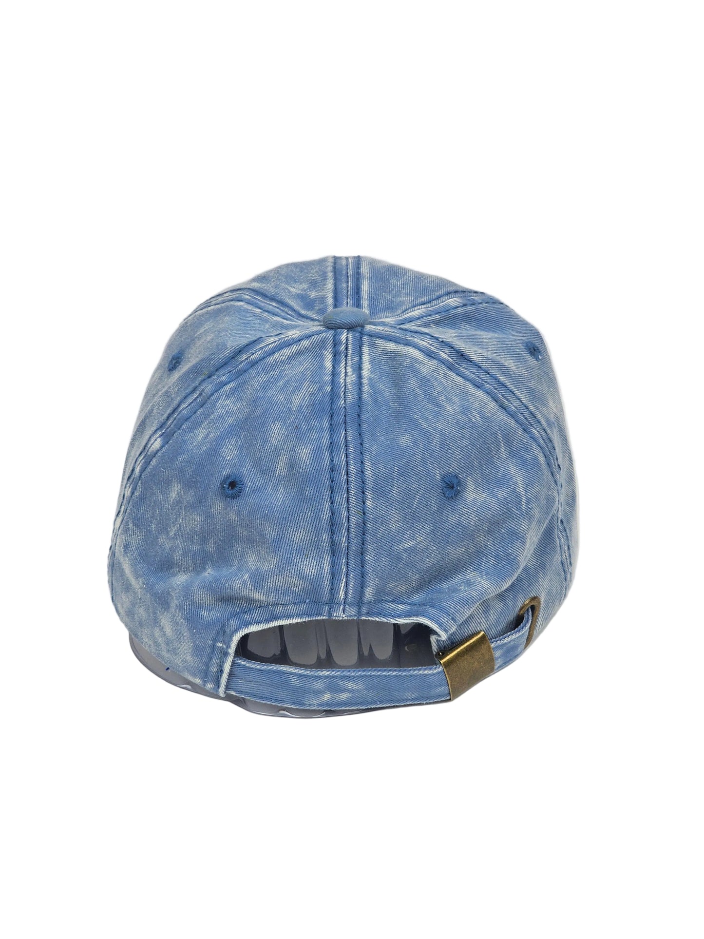 Woman Of Faith On Purpose Vintage Denim Hat | Light Denim & Blue
