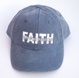Faith On Purpose Dad Hat - Blue - Faith On Purpose